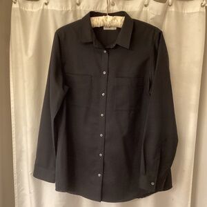 Wool& Arden Twill in black L